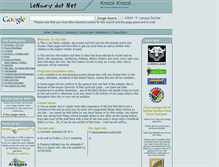 Tablet Screenshot of lenoury.net